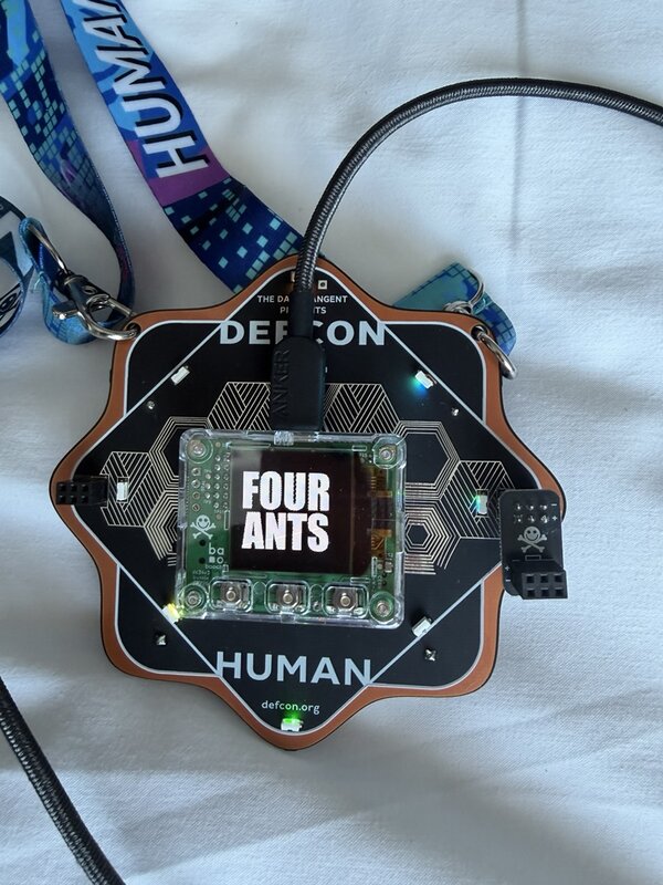 My DEFCON 34 badge