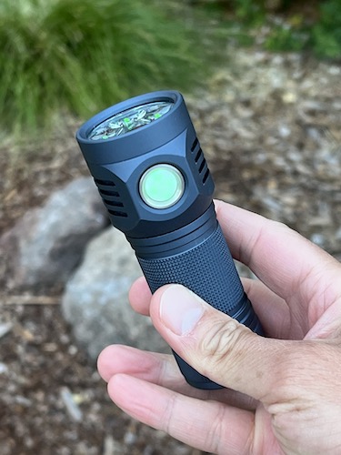 Emisar D4SV2 grey with green button