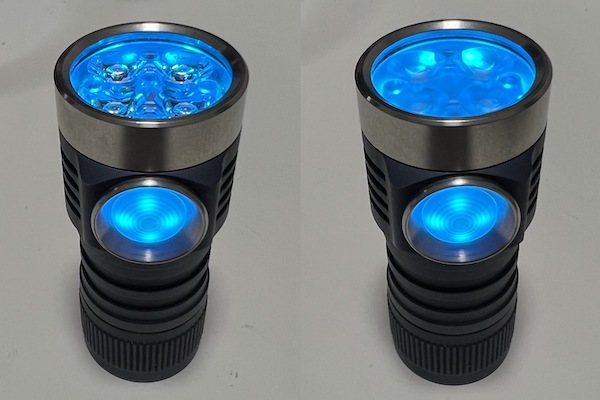 Emisar D4V2: optics comparison with Aux LEDs
