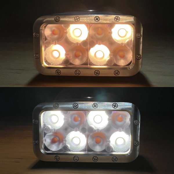 Emisar Dual-Channel DT8: Switching between two channels with E21a emitters