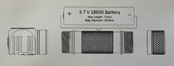 Sofirn SP40 Battery Installation